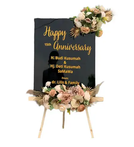 Papan Bunga Akrilik Cawang
